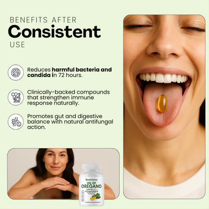 Nutrivora Oil of Oregano with Black Seed Oil