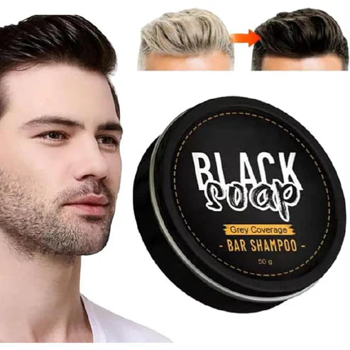 BLACK SOAP – ANTI-GREY HAIR SOAP