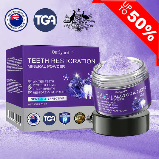 Tooth Powder – Natural Whitening & Fresh Breath!